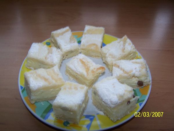 ŠVÉDSKÝ TVAROHOVÝ KOLÁČ - móóóóc dobrý