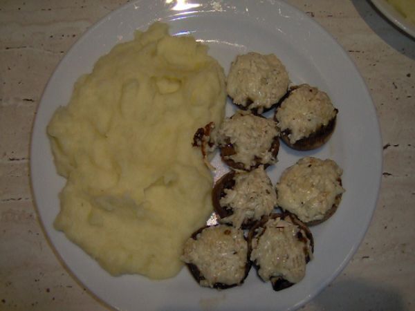 plněné žampiony