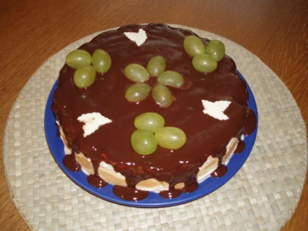 Pudinkový dort - nepečený