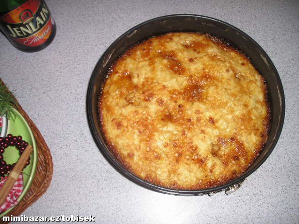 TARTE A LA CASSONADE - KOLÁČ S HNĚDÝM CUKREM (nerafinovaným-třtinovým?) - recept babičky ze severu Francie