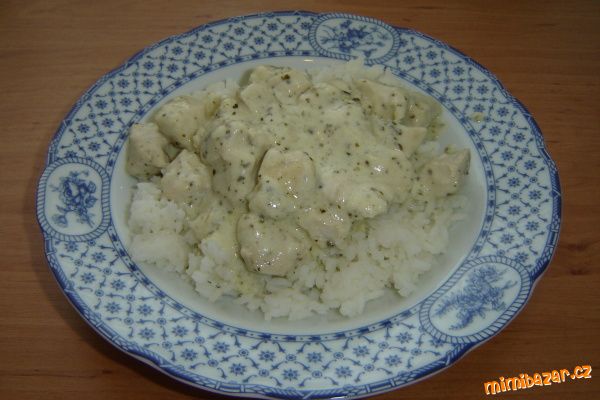 Kuřecí masíčko s jogurtem a bylinkami -rychlé a výborné