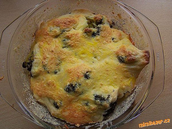 Zapečená brokolice (květák)