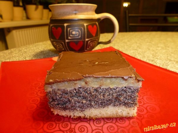 MAKOVÝ JABLEČNÍK-móóóc dobrééé