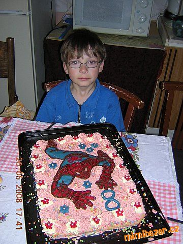 Spiderman pro synovce k narozeninám