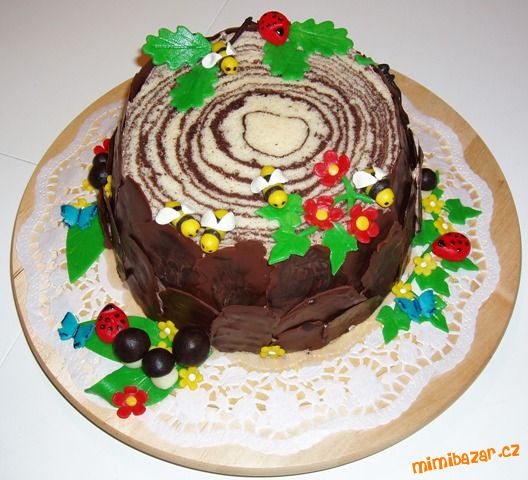 Další variace na téma Pařez - dortík do MŠ jako poděkování učitelkám ;-)