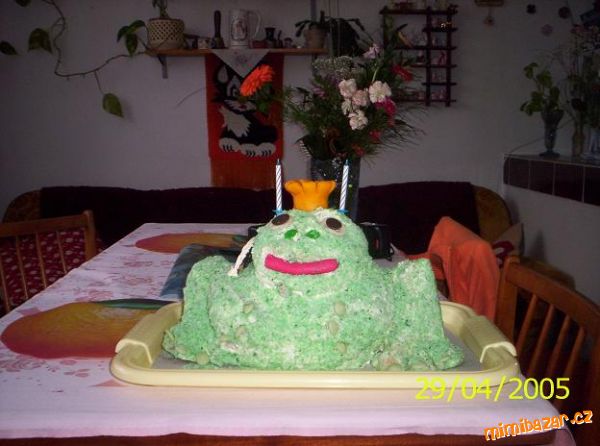 Michálkovo dort od babi a dědy