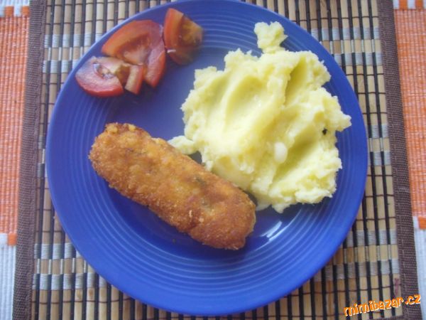 Vaječné kroketky s bramborovou kaší