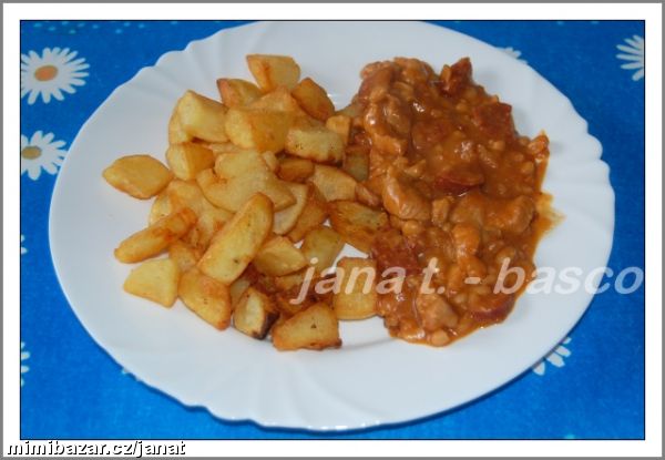Chili fazole s vepřovým masem