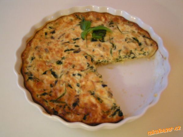 VÝBORNÁ A PRIMITIVNÍ LAHŮDKA NA OSLNĚNÍ NÁVŠTĚV - QUICHE
