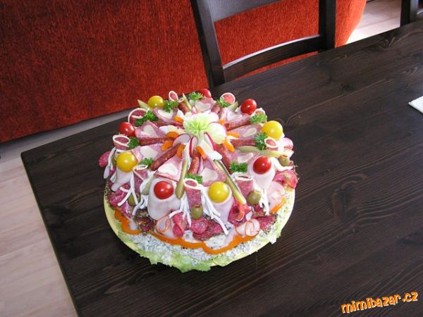 Slaný dort