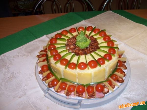 Slaná torta na 50. mojich bratov