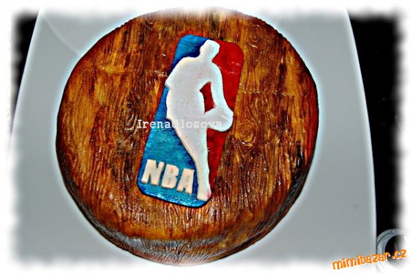 Basketbalový dort pro synovce Sama...