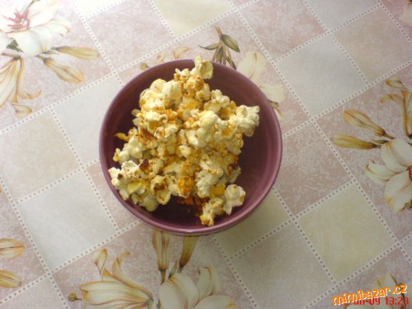 Výborný domácí sladký POPCORN