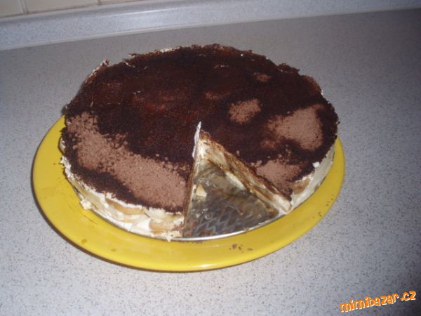 tiramisu, či piškotový nepečený dortík