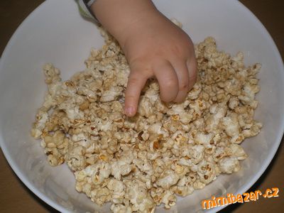 Sladky popkorn