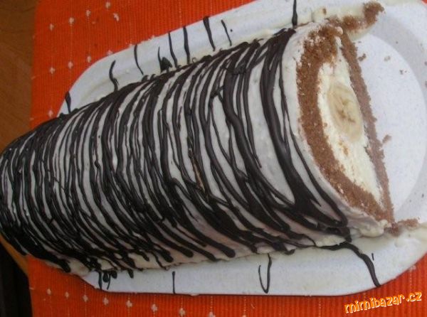 Tvarohový tunel jako od cukrářky recept od paní Ivany N. z MMB