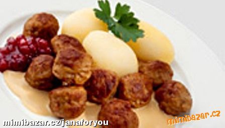 Masové kuličky z Ikea