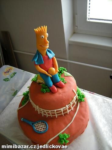 DORT "BÁRT SIMPSON TENISTA" - BOHUŽEL SPÍŠ BART PO 30 LETECH
