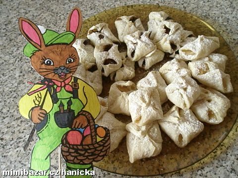 Šátečky z listového těsta