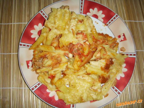 Nudlový nákyp s vepřovým ragú-děkuji mamince z labuznik.com