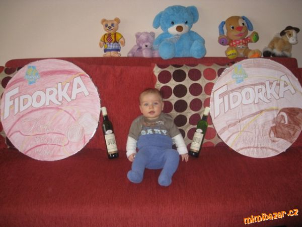 Obří fidorky pro našeho tatínka:-)))))))))))