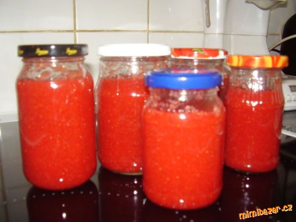 Jahodová marmeláda s Gelfixem