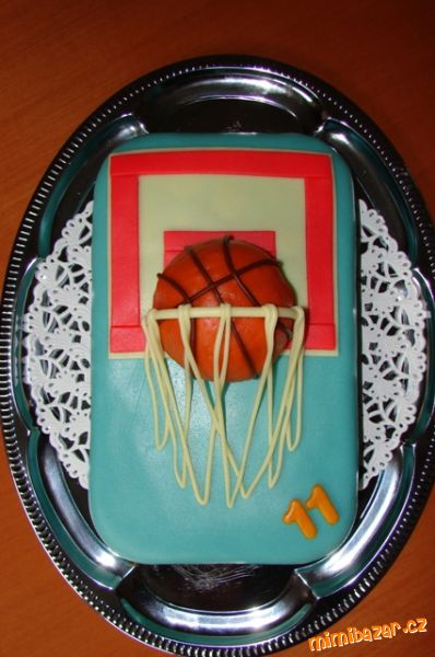 Basketbalový dort na zakázku
