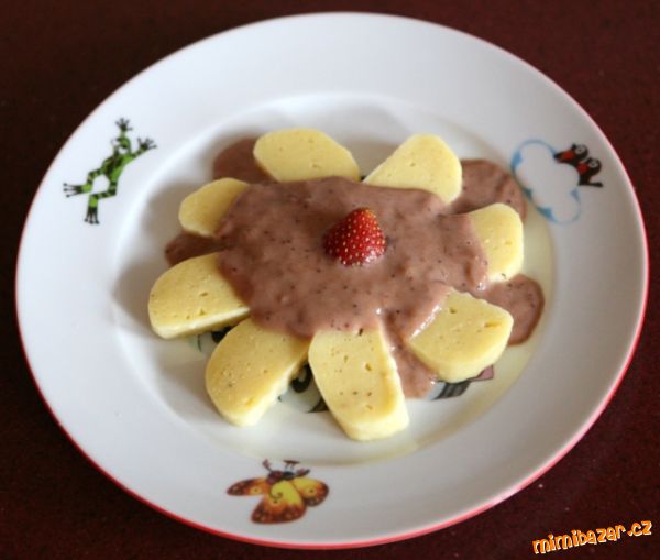 Ovocné tvarohové knedlíky - těsto, co se nelepí