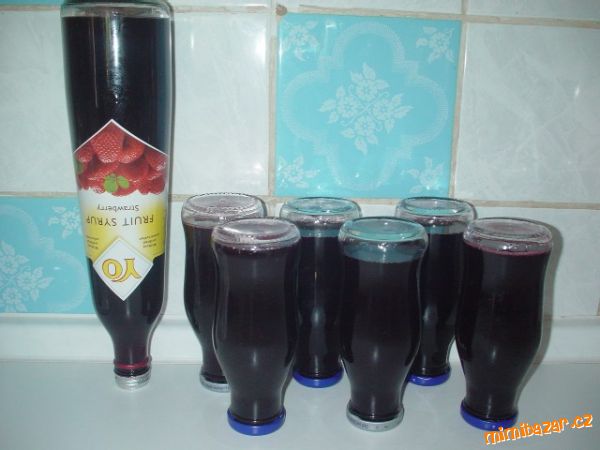 Výborná třešňová šťáva (sirup) s postupem a ze zbytku zmrzlina, klevela, nebo marmeláda