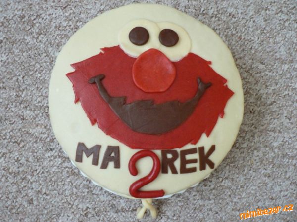 dort Elmo ke druhým narozeninám