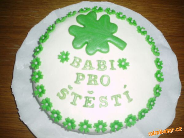Dortíček se čtyřlístek pro štěstí