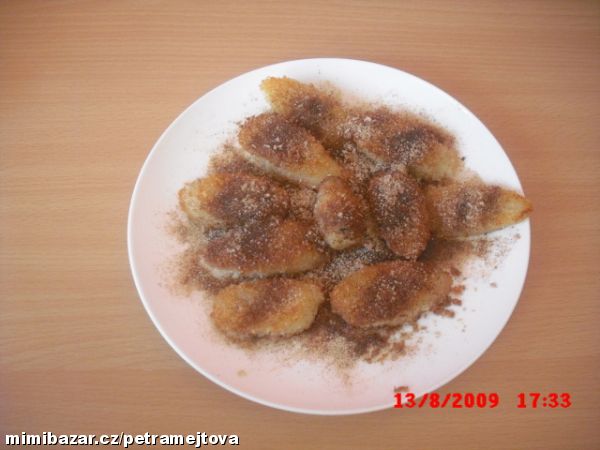 Banán s kokosem a skořicovým cukrem