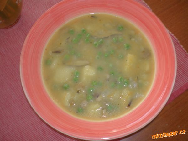 MAMINČINA HŘIBOVÁ POLÉVKA (zasmažená).