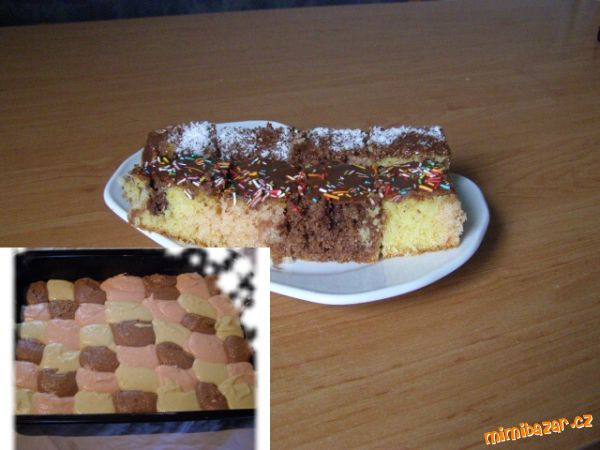 Barevný koláč