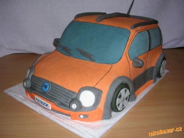 Moje první 3D auto + recept na super čokoládový krém