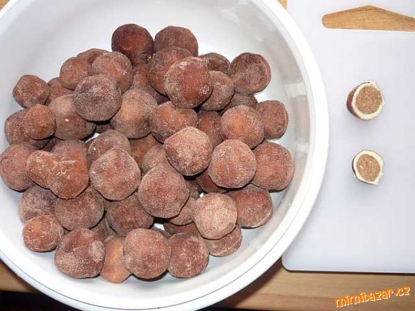 Marcipánové brambůrky bez slepování piškotů