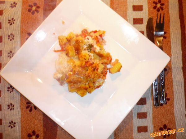 ZAPEČENÉ BRAMBORY-VYNIKAJÍCÍ POCHOUTKA-RECEPT OD SÁRY SAUDKOVÉ ♥