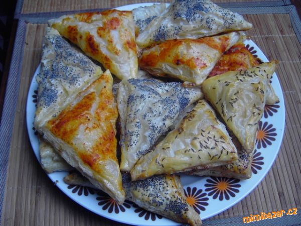 Pirožky s uzeným masem