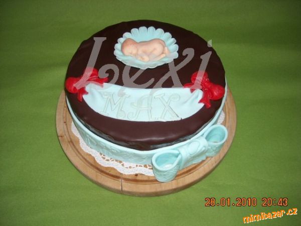 Sacher s miminkem