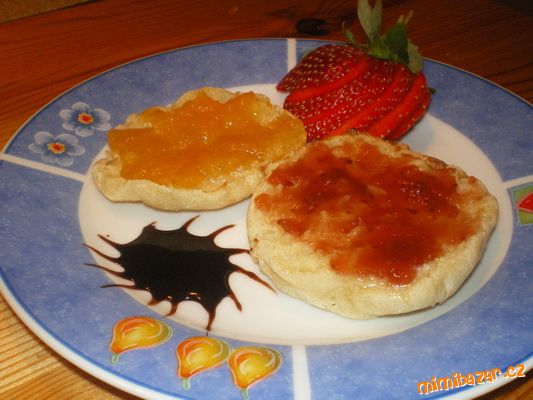 Anglické crumpets