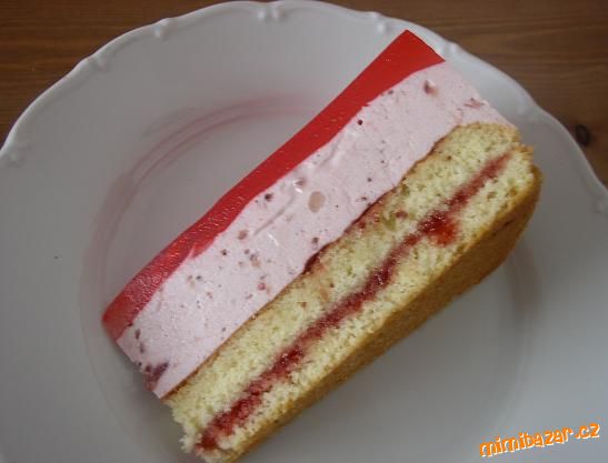 Písecký dort (jahodový dort)