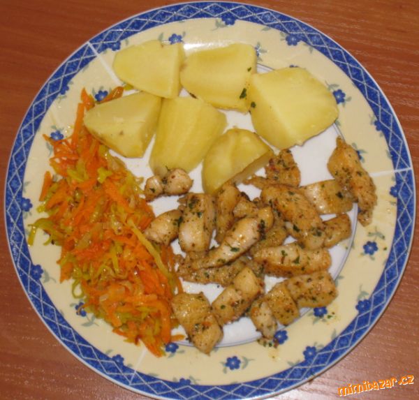 Pangasius na petrželce - rychlovka na 30 minutek :-)
