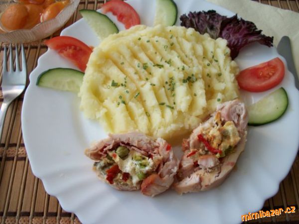 Kuřecí roláda - bez rolování