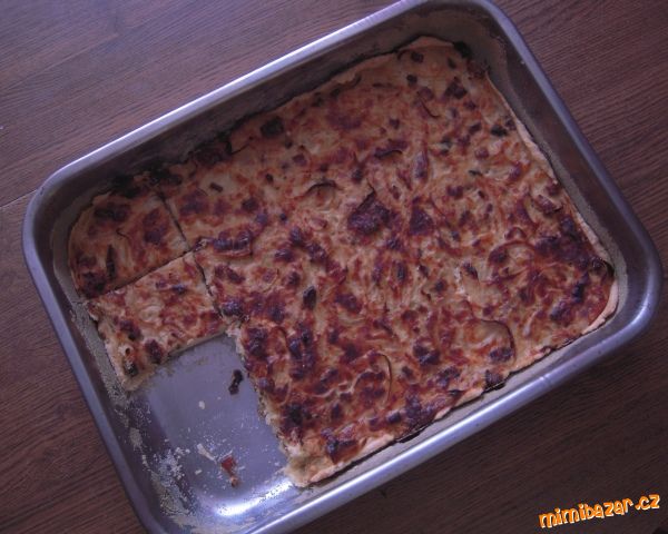 Cibulový koláč - ňaminka