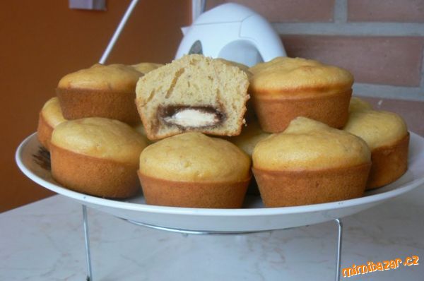 Muffinky s pomerančem nebo banány