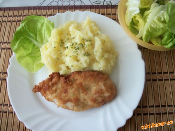 Křehký kuřecí řízek