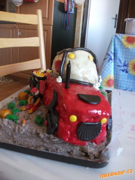 Traktor pro Tomáška k 6 narozeninám