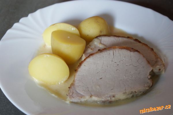 Vepřová pečínka v mléce