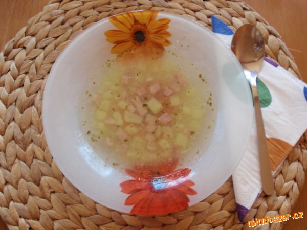 >>> Česneková polévka - velmi rychlá