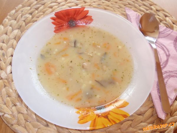>>> Houbová (hřibová) polévka